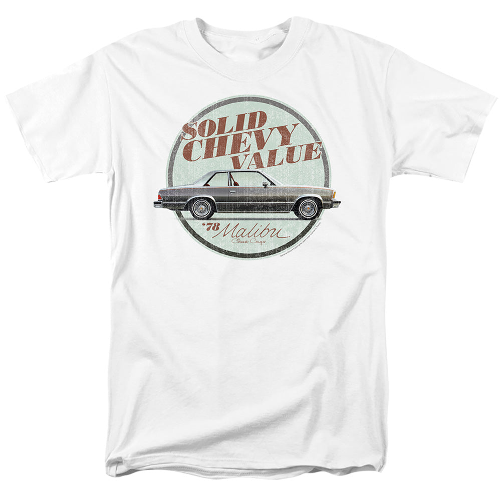 Chevrolet Do The Bu-Adult Regular Fit Short Sleeve-White