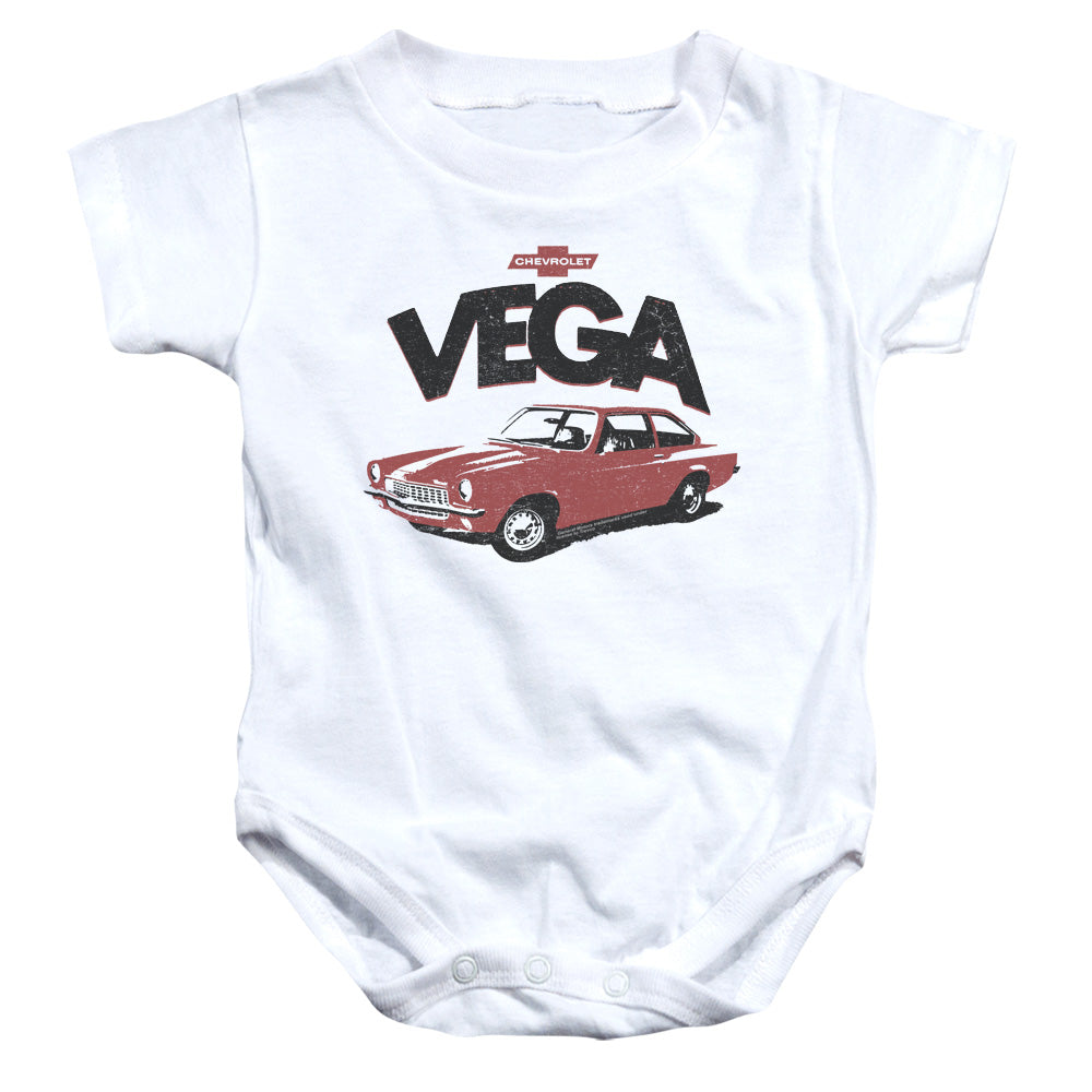 Chevrolet Rough Vega-Infant Snapsuit-White