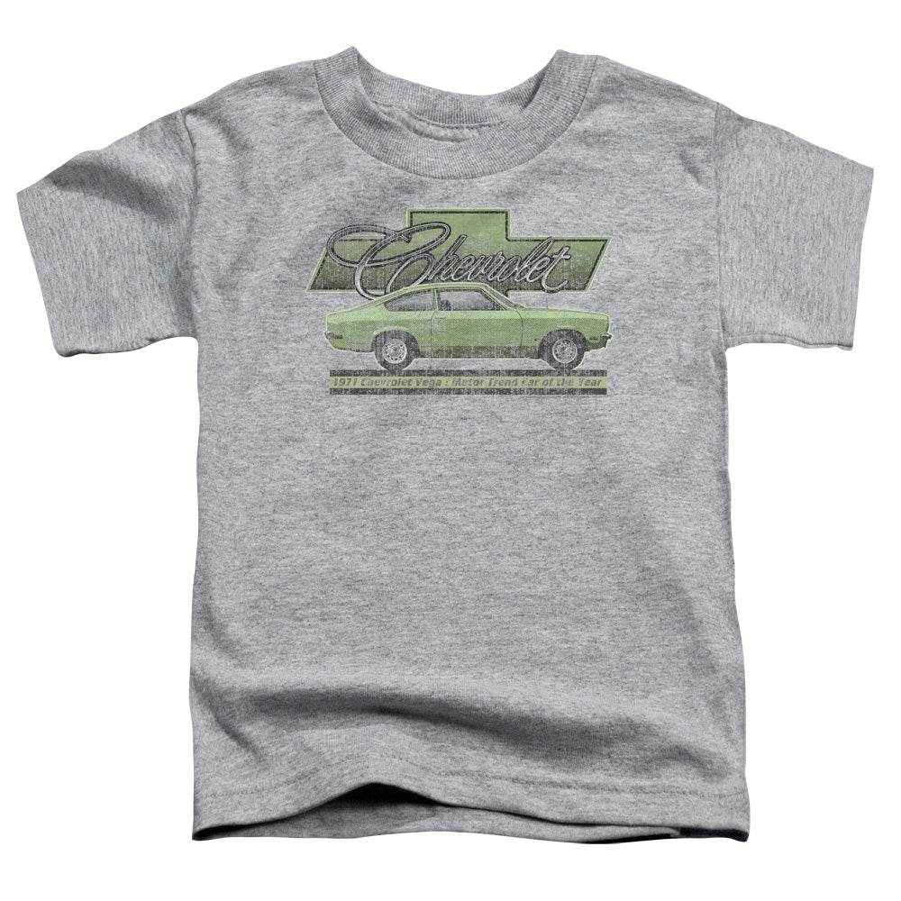 Chevrolet Vega Car Of The Year 71-Toddler Short Sleeve-Athletic Heather