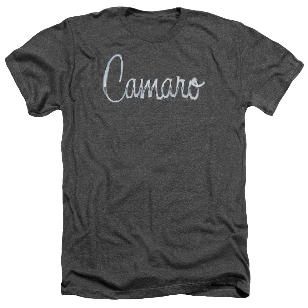 Chevrolet Classic Camaro Metal-Adult Regular Fit Short Sleeve-Charcoal