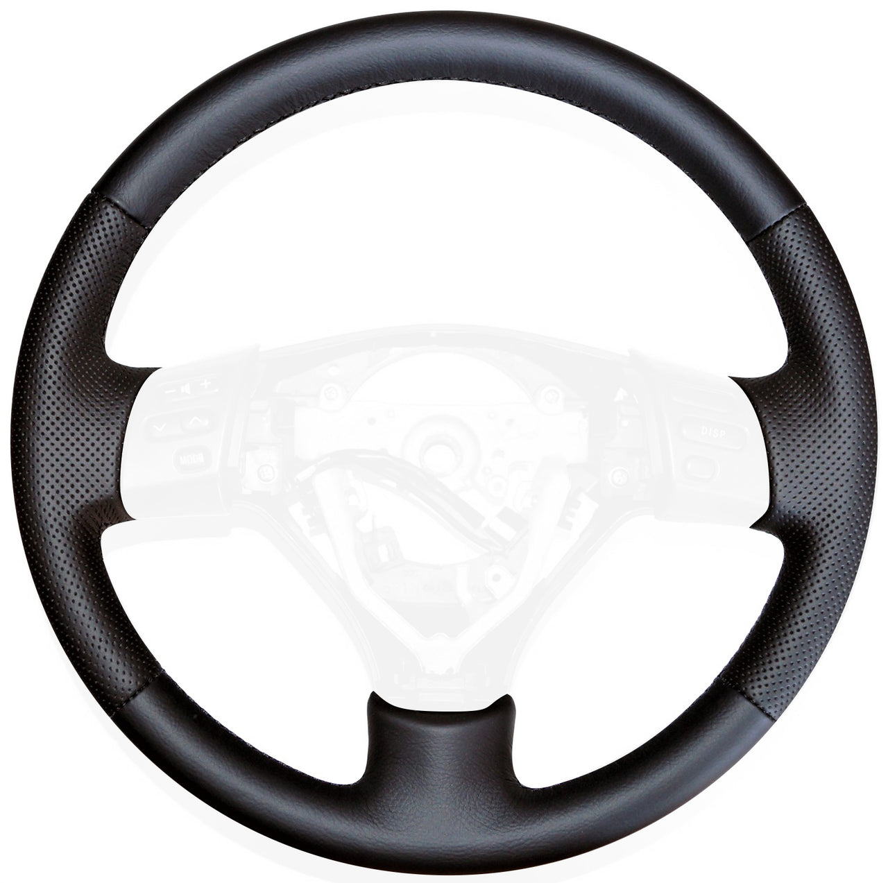 2001-06 Toyota Camry Steering Wheel Reupholstery Kit - 3-Spoke 2005-06