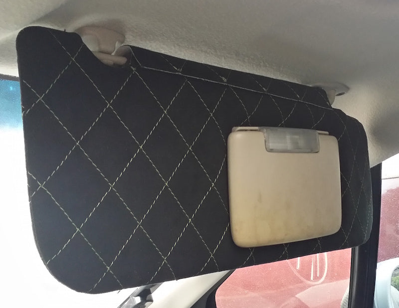 2000-05 Mitsubishi Eclipse sun visor covers