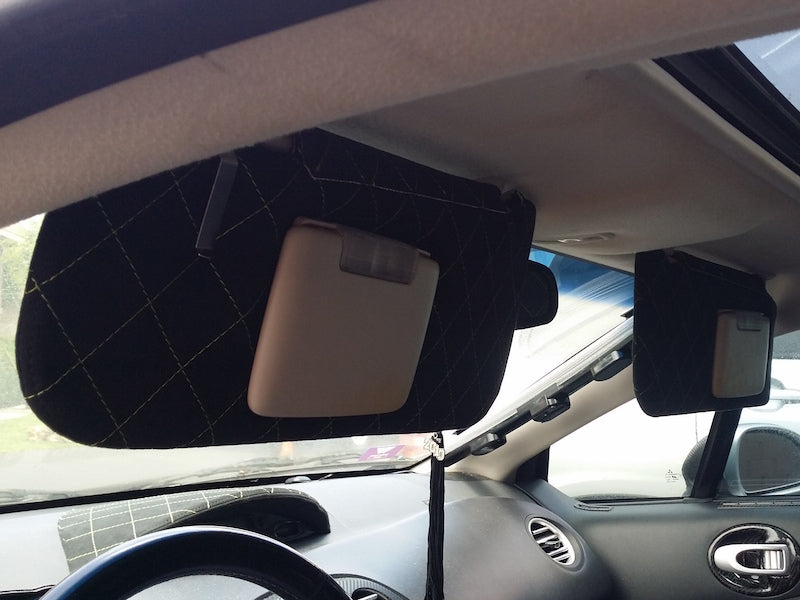 2000-05 Mitsubishi Eclipse sun visor covers