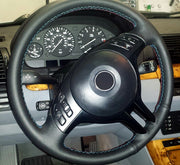 1999-06 BMW X5 steering wheel cover - 3-spoke