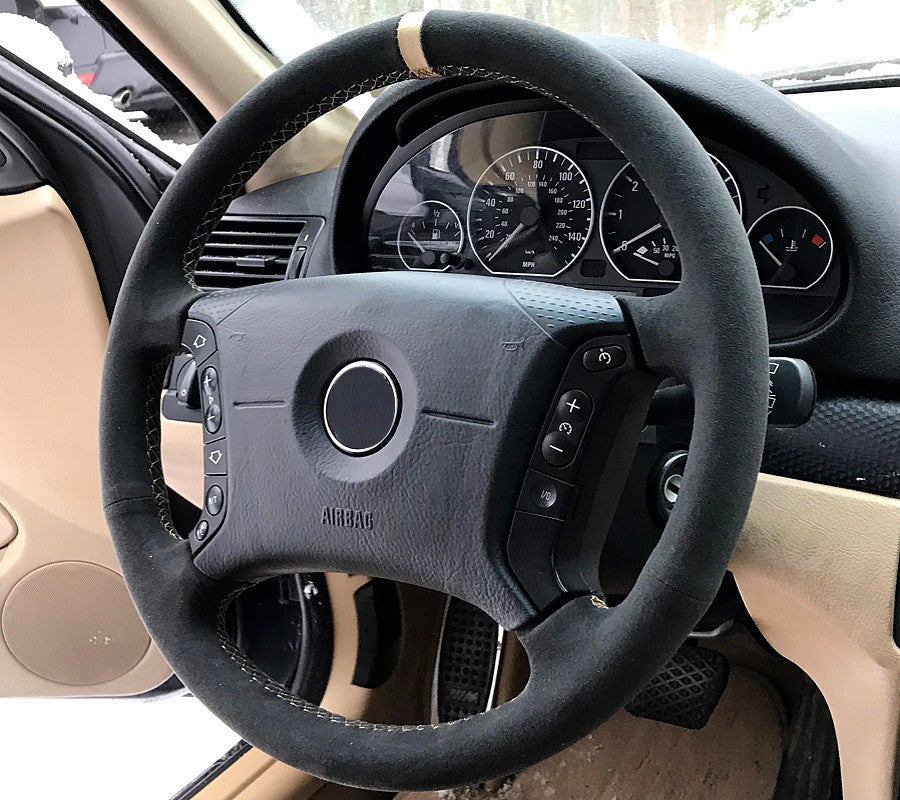 1999-05 BMW 3-series steering wheel cover - 4-spoke