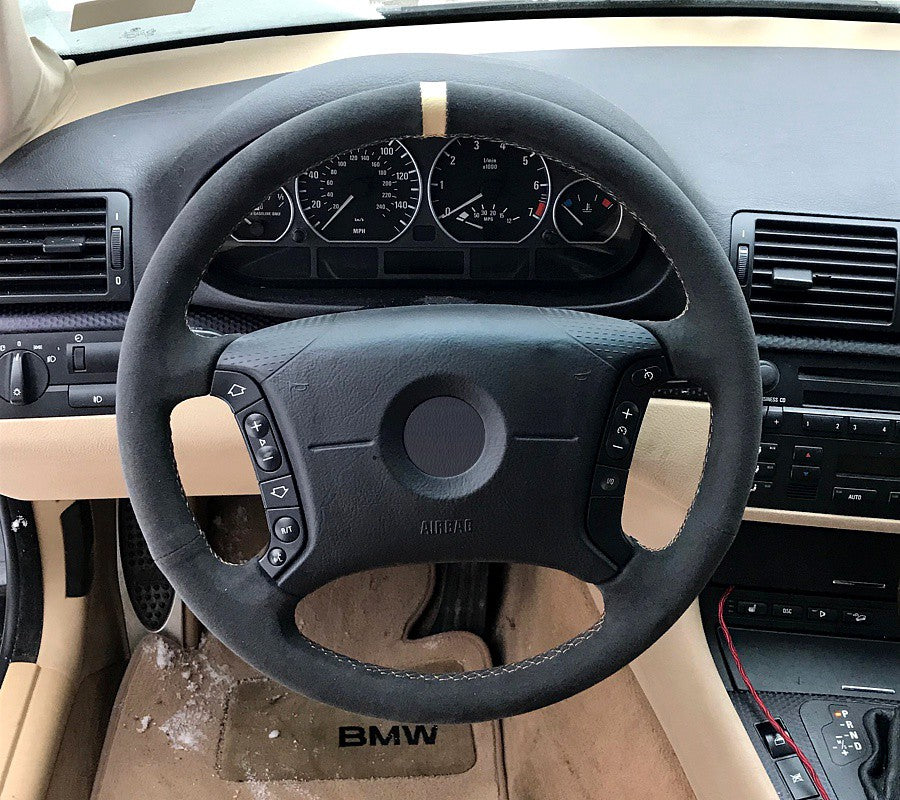 1999-05 BMW 3-series steering wheel cover - 4-spoke