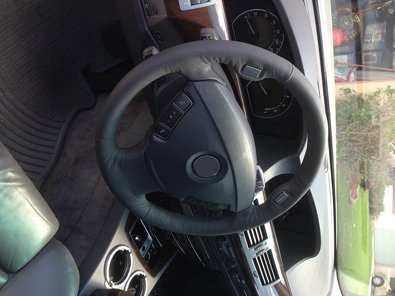 2001-08 BMW 7-series steering wheel cover - 3-spoke