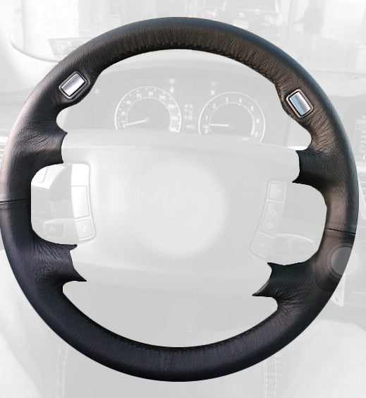 2001-08 BMW 7-Series Steering Wheel Reupholstery Kit - 4-Spoke