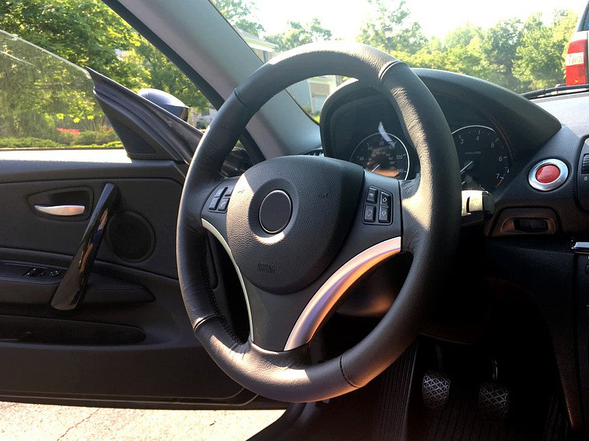 2004-13 BMW 1-series steering wheel cover - Sport wheel