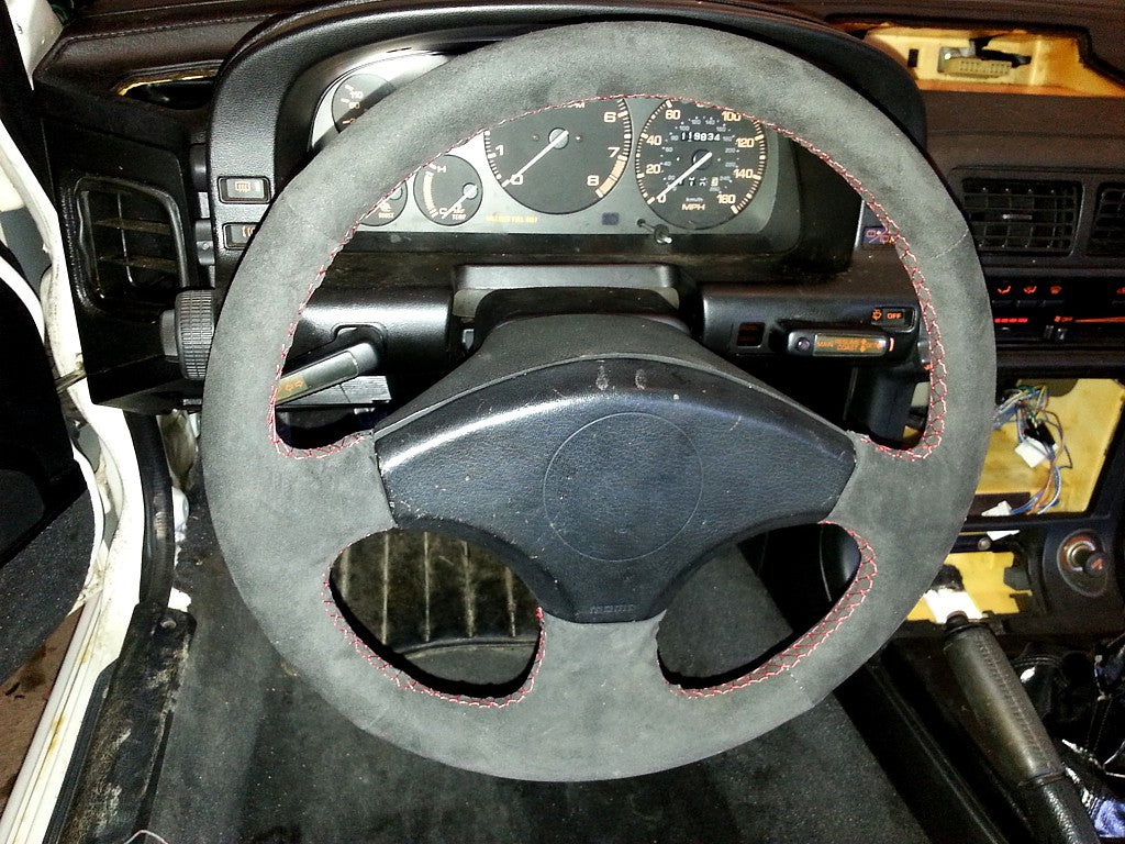 1986-92 Mazda RX7 steering wheel cover - type 2