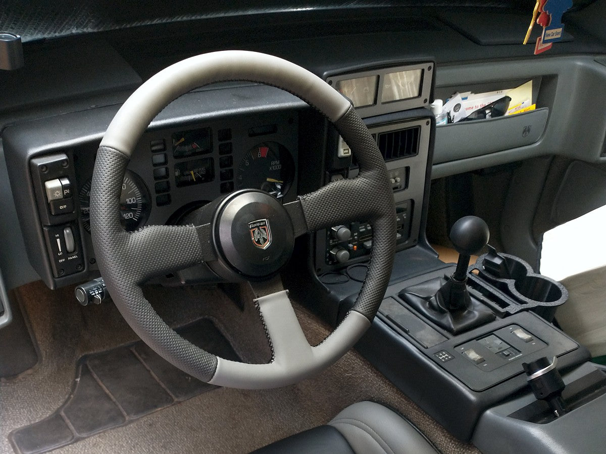 1982-92 Pontiac Firebird steering wheel cover - 3 spoke