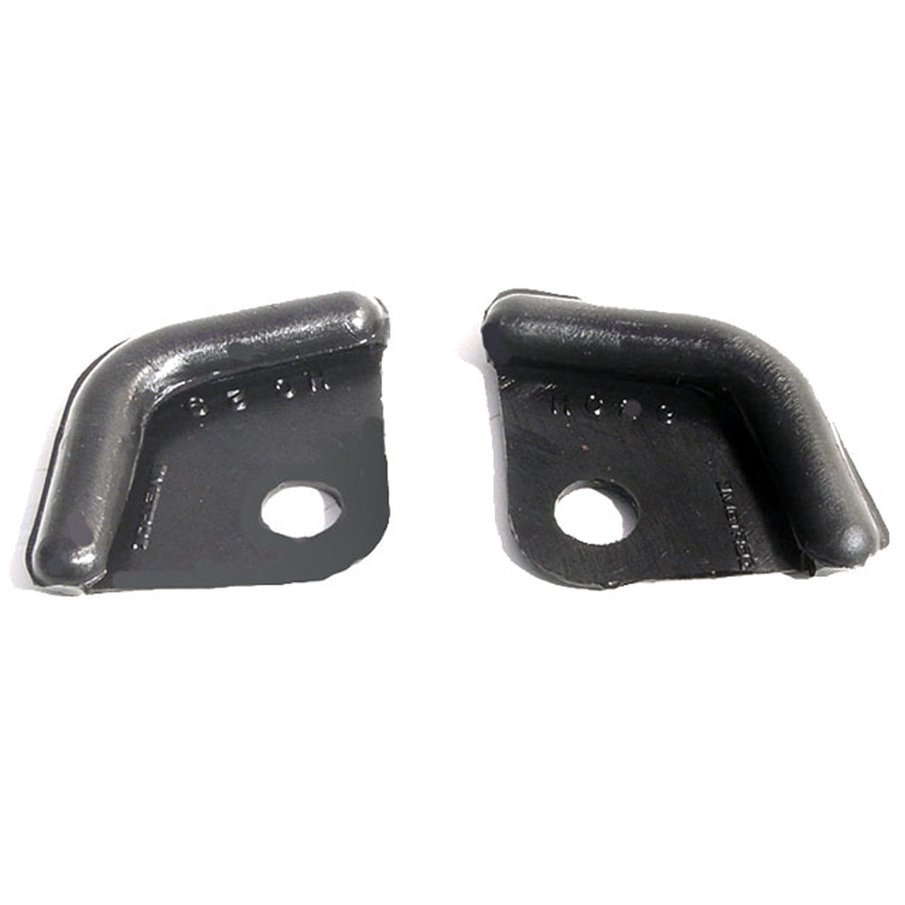 Hc 29 Rear Hood Corners 1-1/4" Wide Pair Buick Century Series 60 1936, Limited Series 90 1936, Roadmaster Series 80 1936, Series 40 1935
