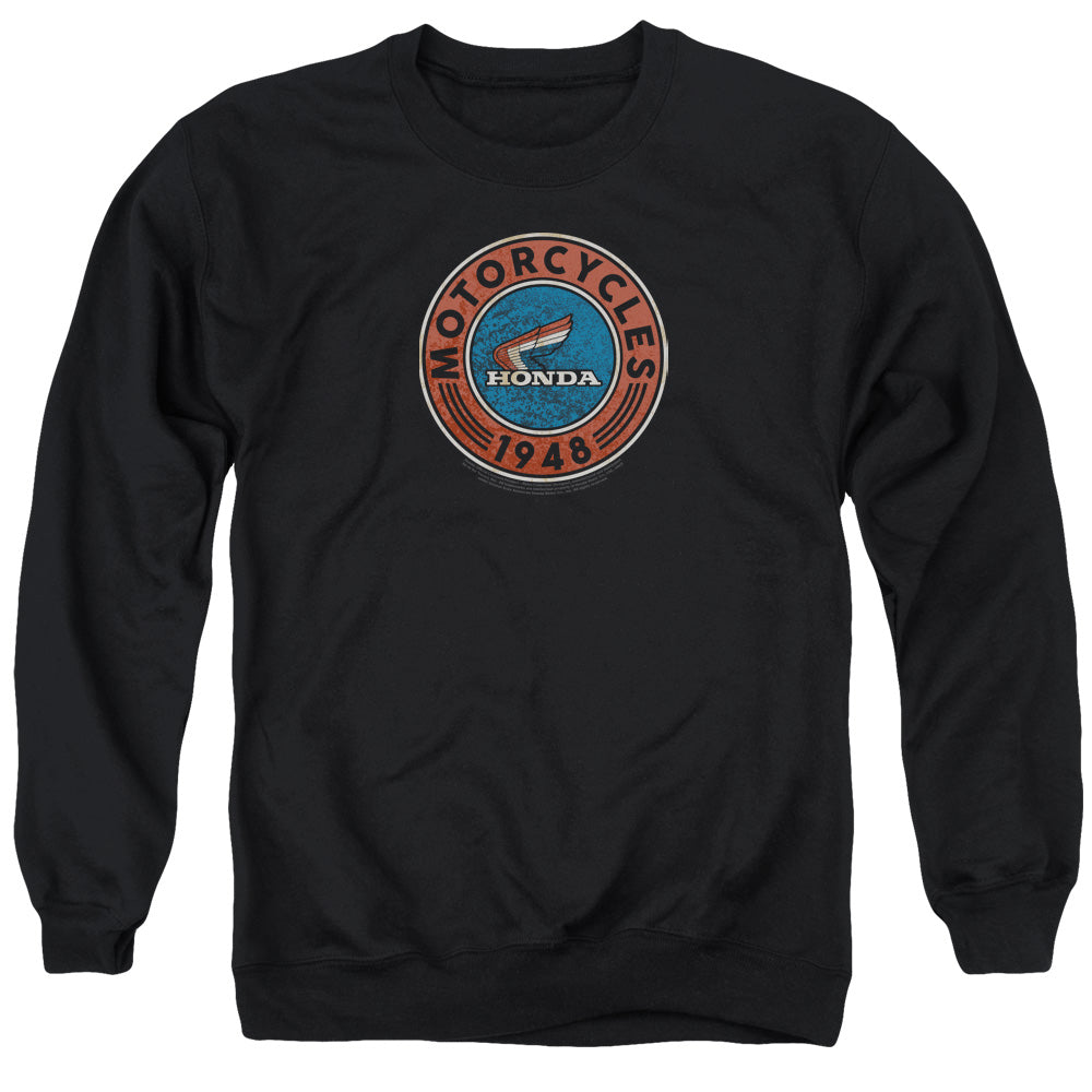 Honda Motorcycle-Adult Crewneck Sweatshirt-Black