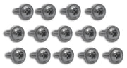 1963-1964 Corvette Kick Panel Screws. 14 Piece Set - CA-K1090-Corvette-Store-Online