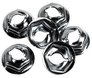 1970-1975 Corvette Seat Back Upper Molding Speednuts 6 Piece - CA-K1286-Corvette-Store-Online