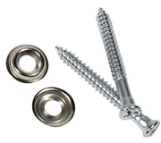 1956-1960 Corvette License Light Housing Screws. 4 Piece - CA-K1368-Corvette-Store-Online