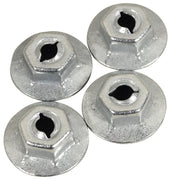 1973-1982 Corvette L82 & L48 Hood Emblem Speednuts. 4 Piece Set - CA-K1483-Corvette-Store-Online