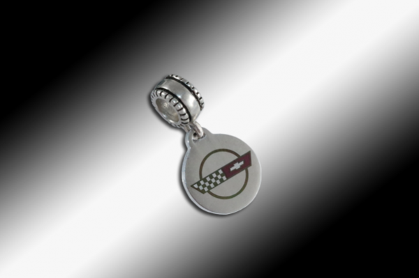 Corvette Pandora-Style Color Dangle Bead C4-C7 - [Corvette Store Online]