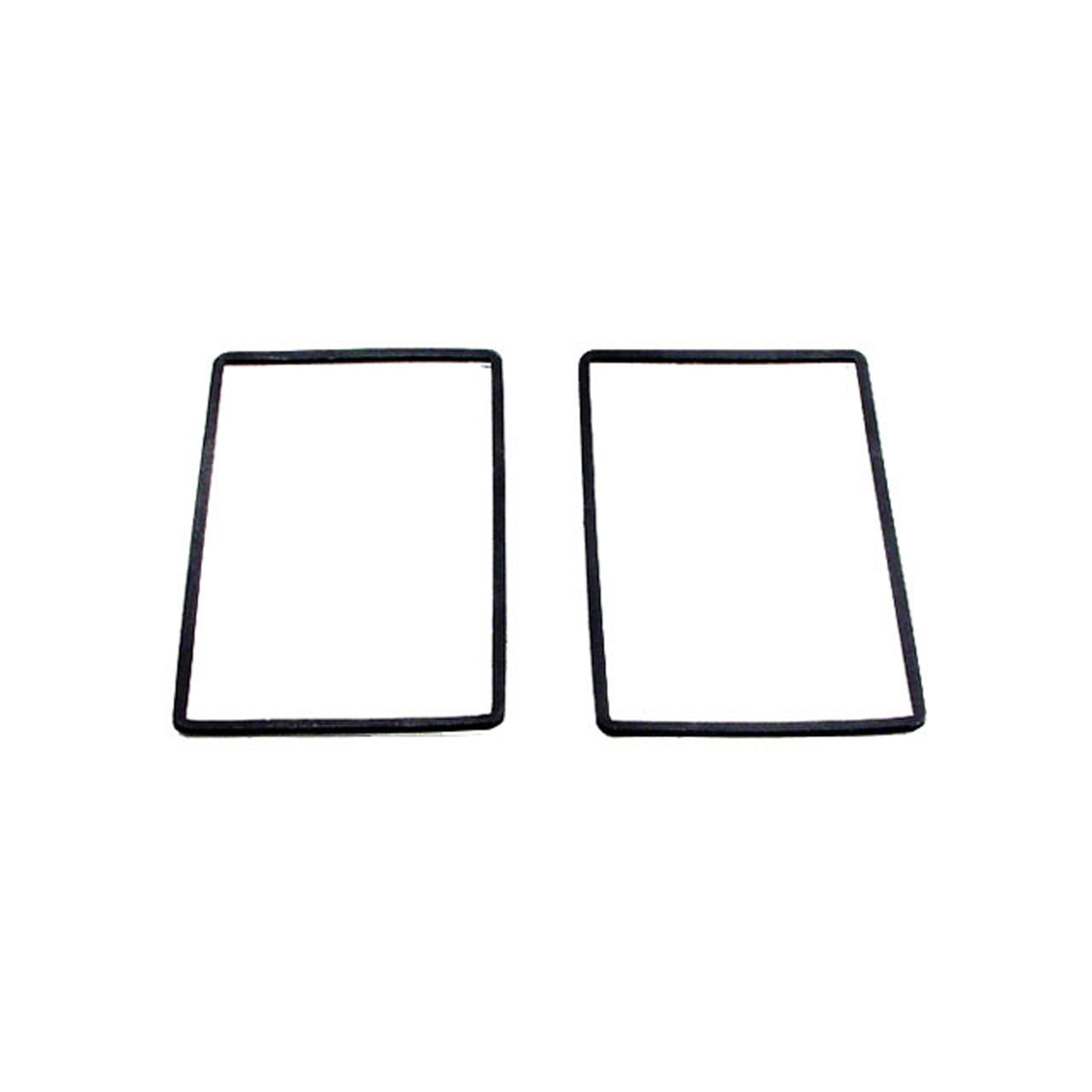 Lg 9600-120 Tail-Light Bezel Lens Gaskets 2-1/4" X 4-3/4". Pair Willys Station Wagon 1952-1955
