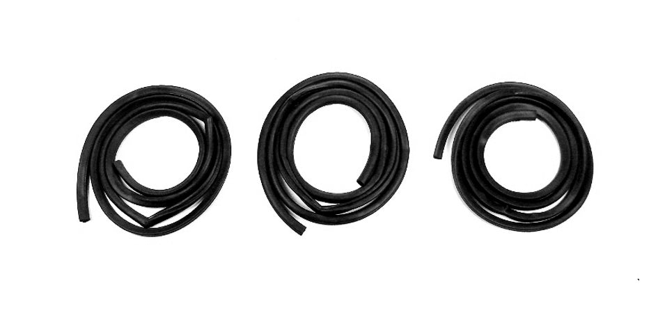 Door Seals, 67-72 Gm Suburbans, Front Left & Right And Rear Right, Set Of 3