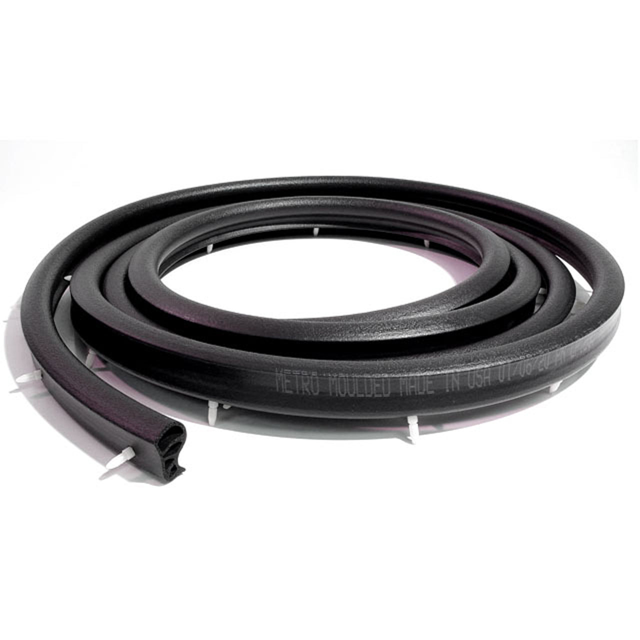 Lm 123-Vr Passenger Side (Right) Door Seal Fits Full Size Vans Only Dodge B100 1975-1980, B100 Van 1971-1974, B150 1981-1994, B1500 1995-1997