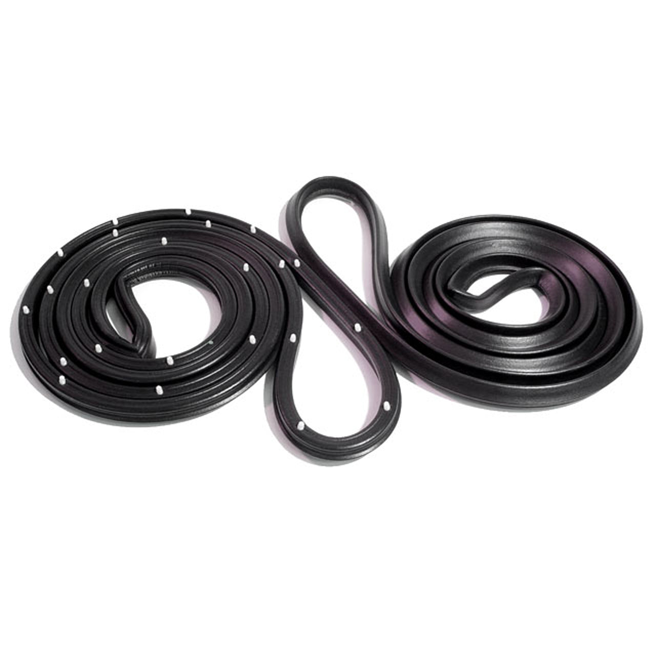 Lm 12-M Molded Door Seals With Clips Chevrolet El Camino 1966-1967 4540802/3