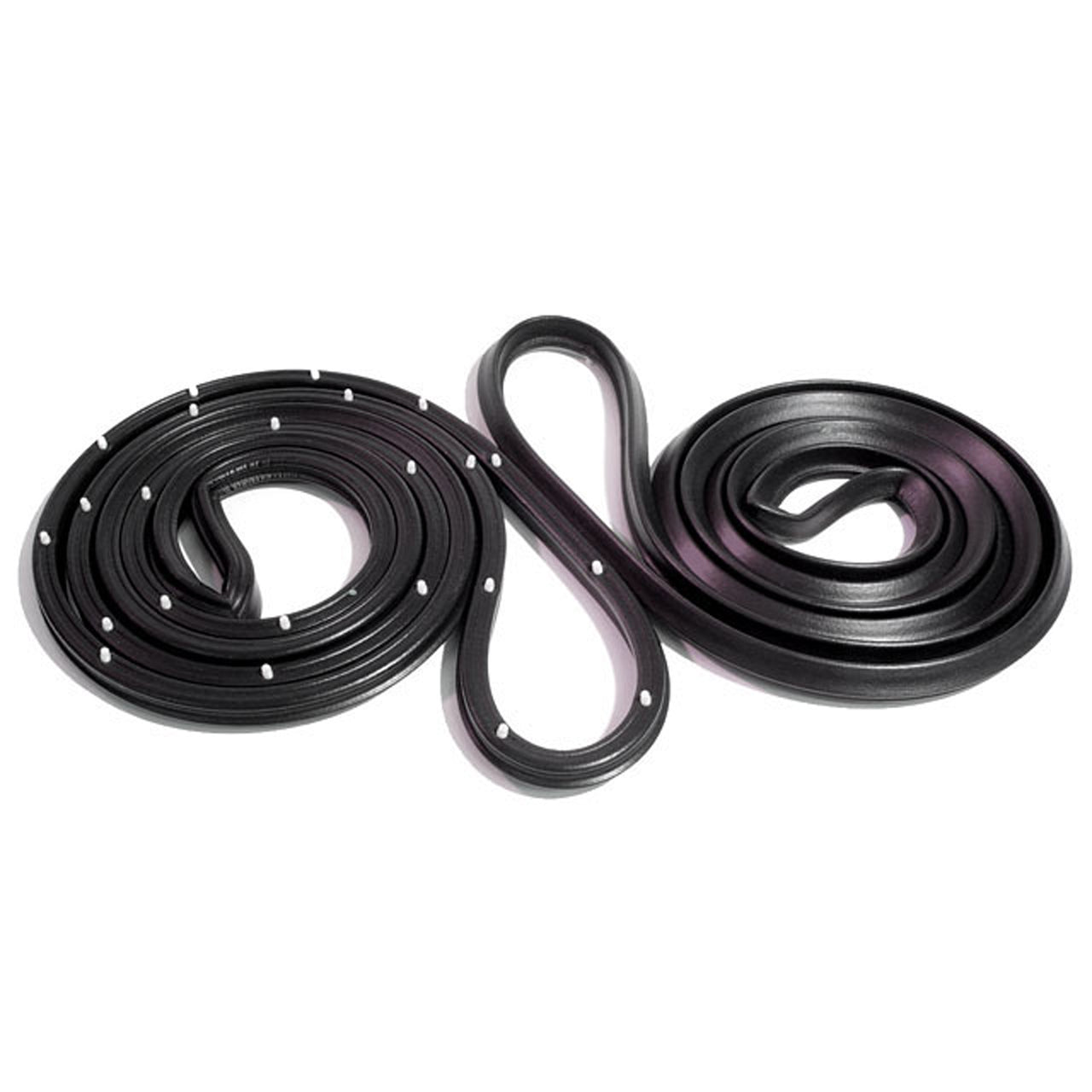 Lm 12-T Front Molded Door Seals With Clips Buick Skylark 1968-1972, Special 1968-1969, Sportwagon 1968-1972 7717764/5