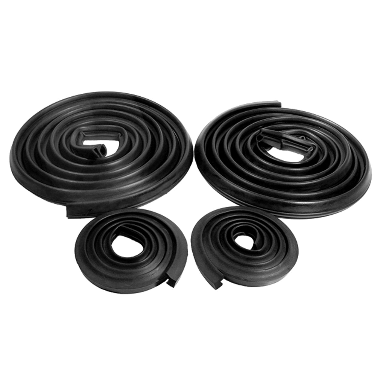 Lm 13-F Molded Door Seals Includes Auxiliary Top Door Seals Chevrolet C10 Pickup 1961-1963, C20 Pickup 1961-1963, C30 Pickup 1961-1963