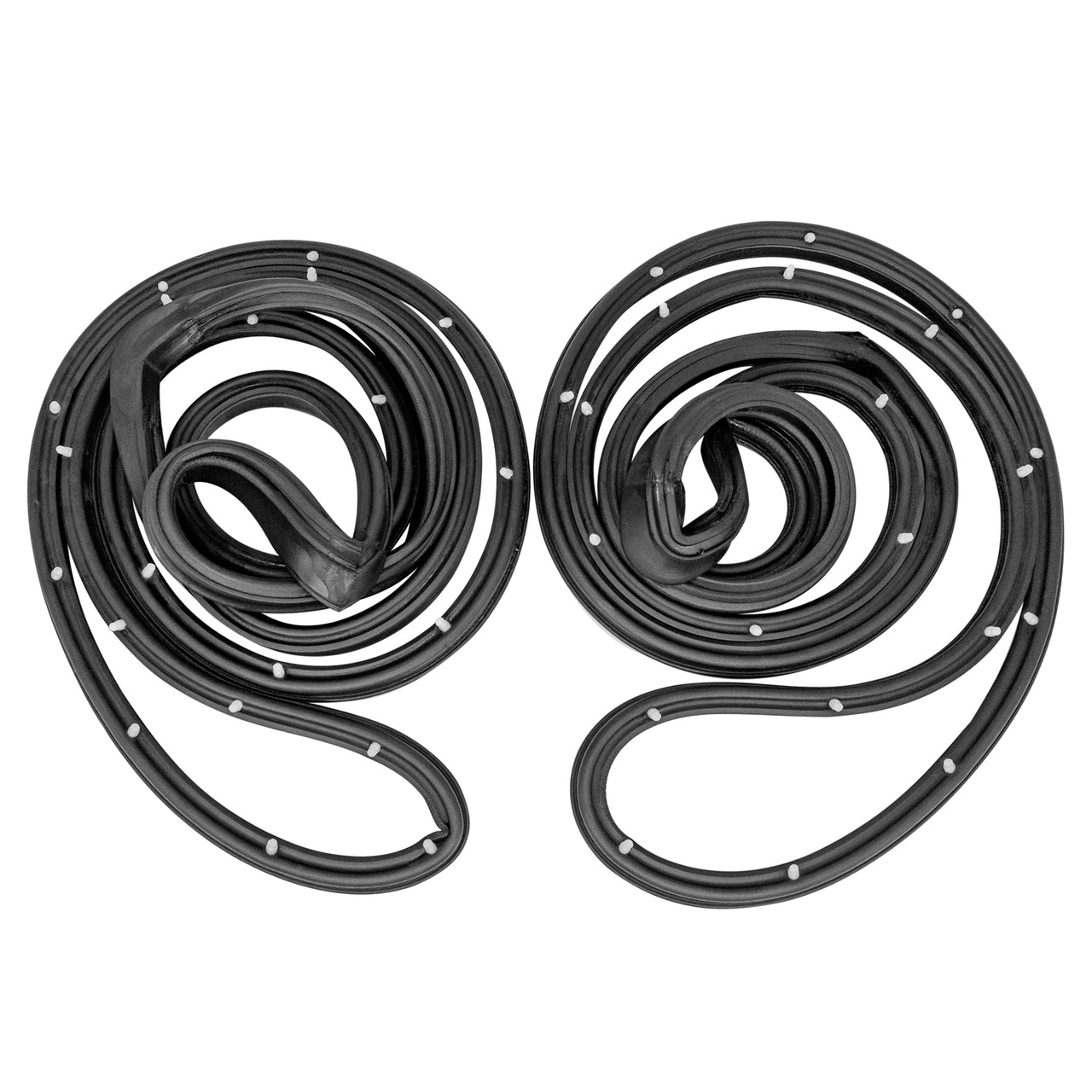 Lm 16-G/W Rear Molded Door Seals For 4-Door Wagon Only, With Rwd Buick Estate Wagon 1971-1976