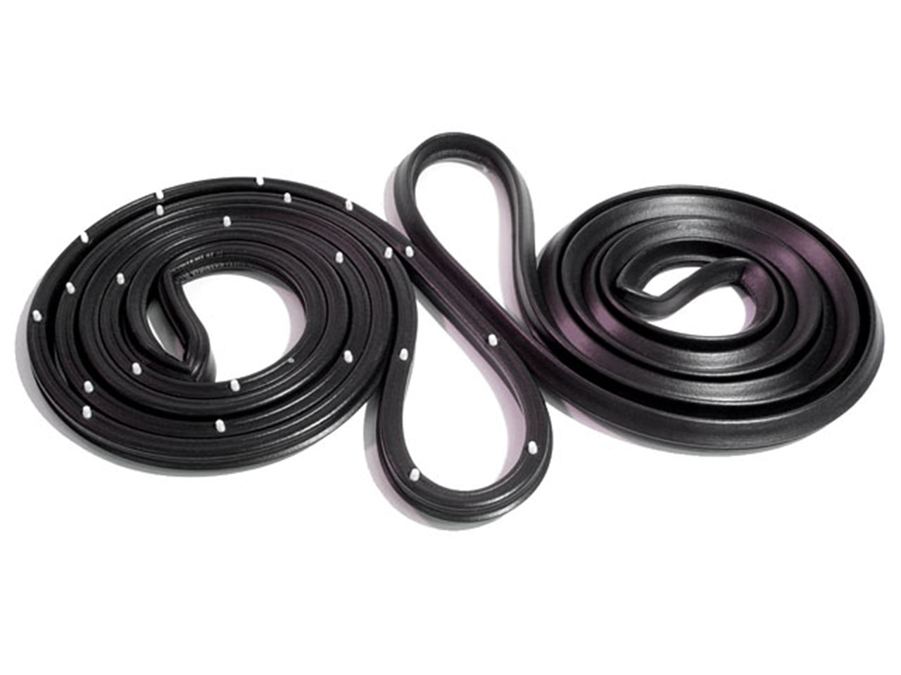 Lm 21-H/R Rear Molded Door Seals For 4-Door Sedan Pair R&L Buick Lesabre 1969-1970, Wildcat 1969-1970
