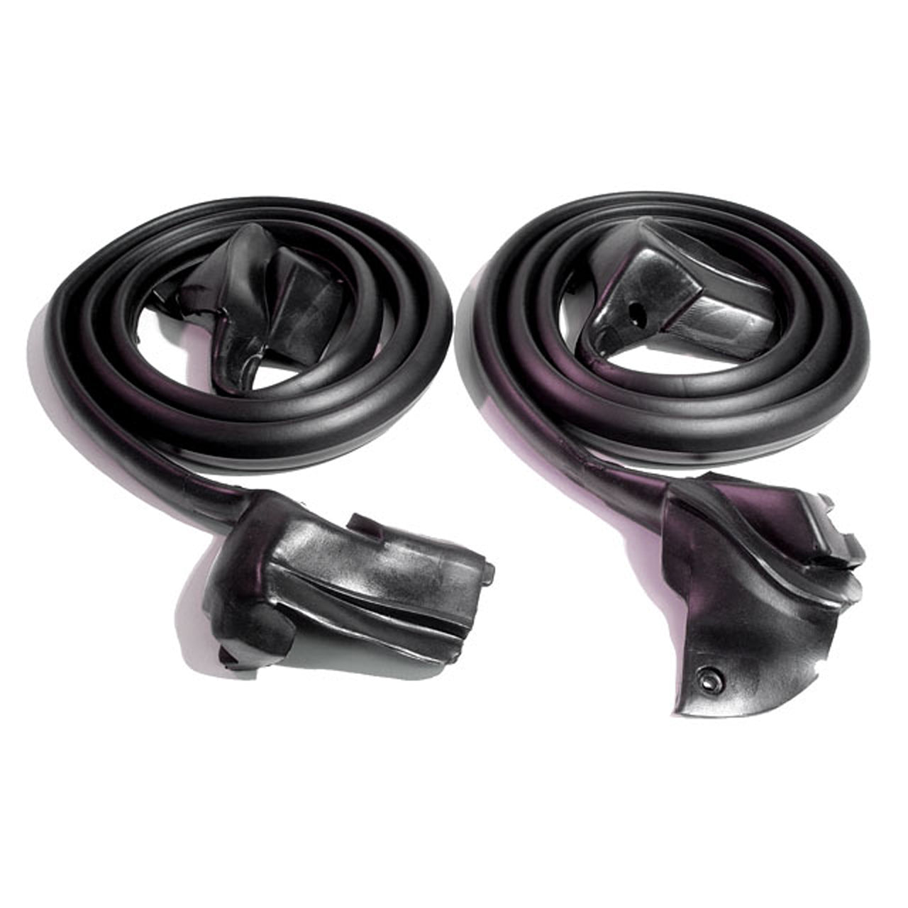 Lm 22-C Molded Door Seals With Clips And Molded Ends Pair R&L Chevrolet Camaro 1982-1992