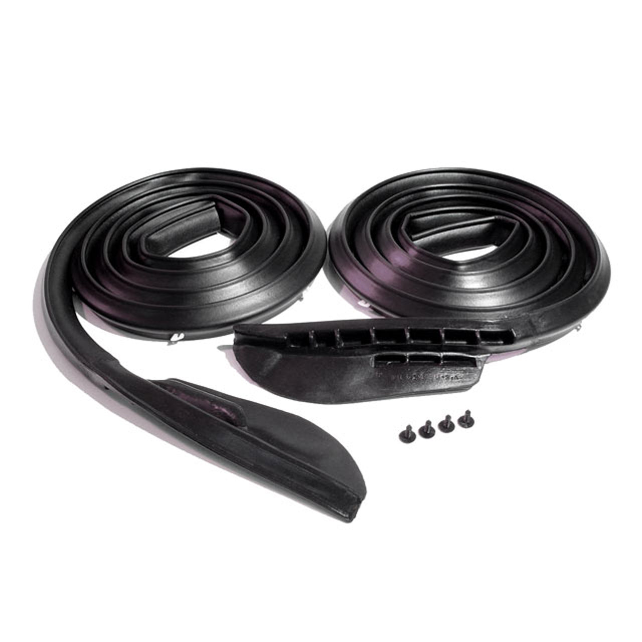 Lm 23-B Molded Door Seals With Clips And One Molded End Dodge Charger 1966-1967, Coronet 1966-1967 2570774/5