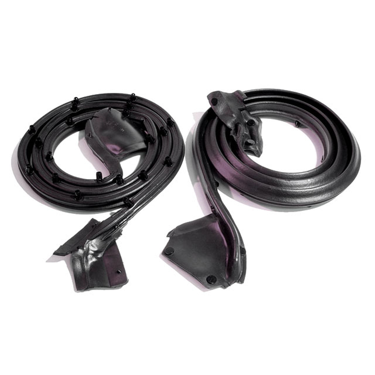 Lm 30 Molded Door Seals, With Clips And Molded Ends American Motors Amx 1968-1970, Javelin 1968-1974