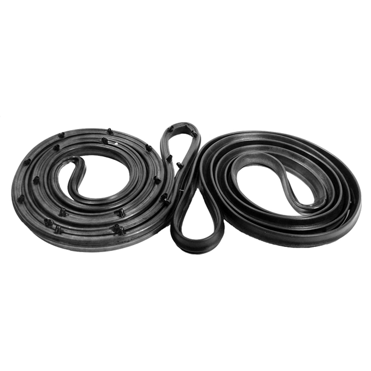 Lm 31-U Molded Door Seals For 2-Door Sedan Pair R&L American Motors American 1964-1968, Rambler 1969