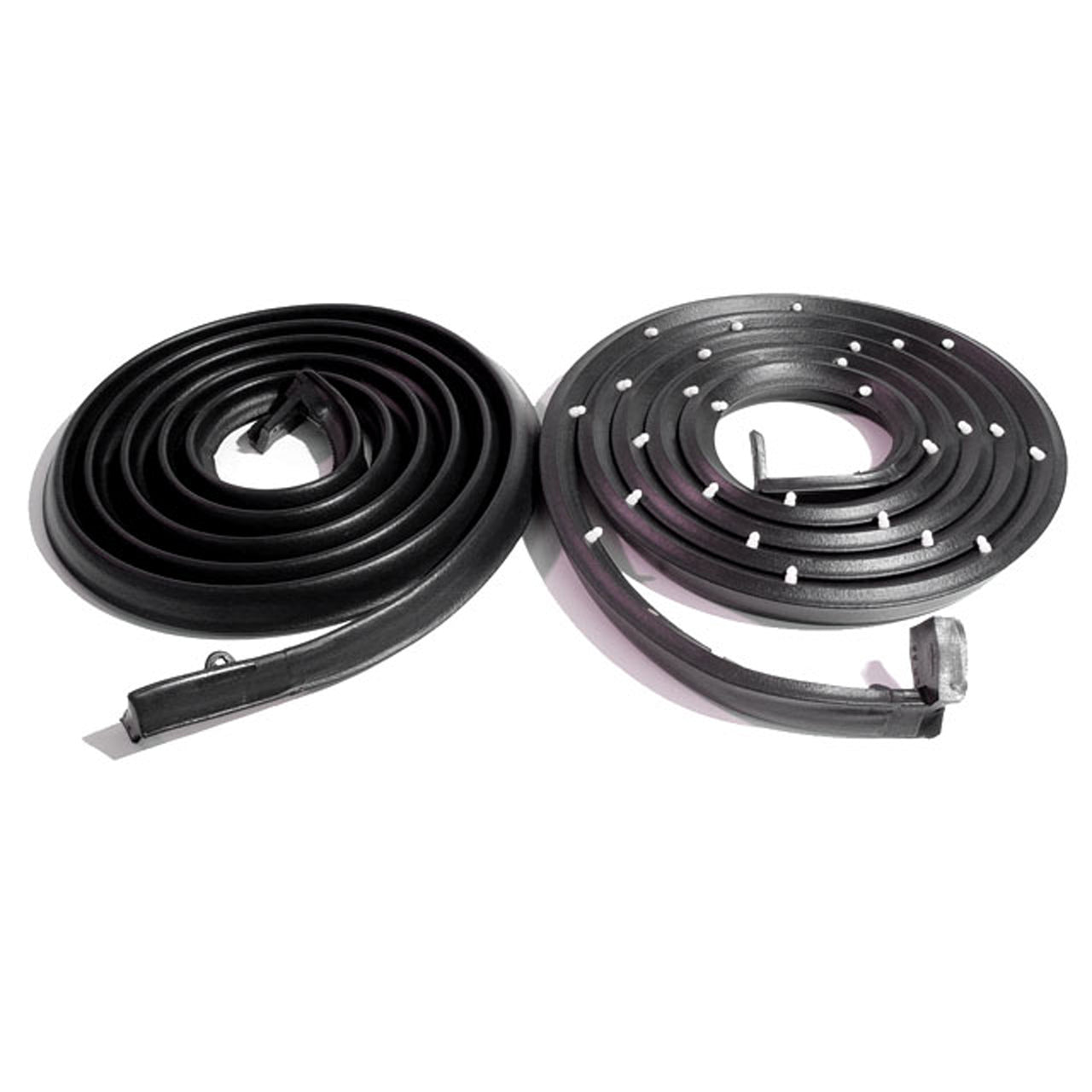 Lm 55-N Molded Door Seals With Clips And Molded Ends Chevrolet Bel Air 1955-1957