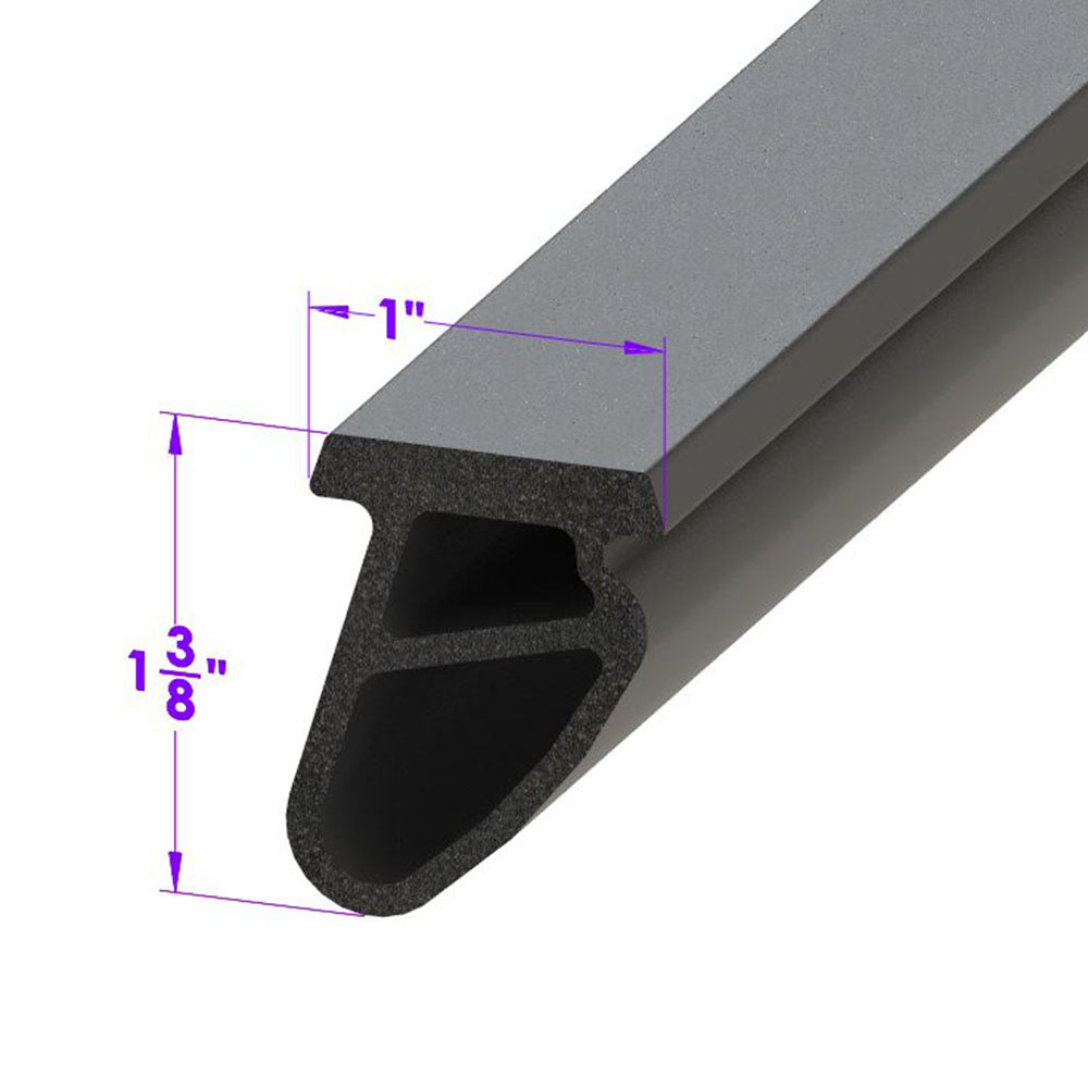 Lp 110-Fa Roof Rail Seal Sold By The Foot Ford Fairlane 1966-1967