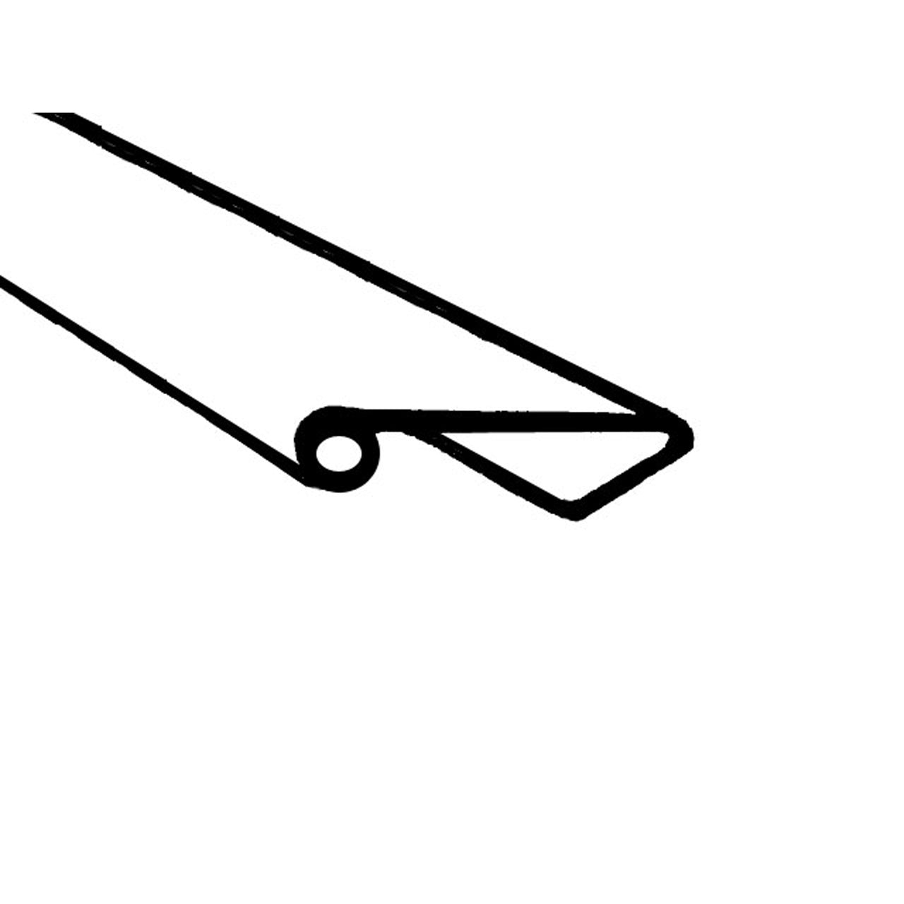 Lp 111-K Fender Skirt Seal Sold By The Foot Ford Thunderbird 1961-1963