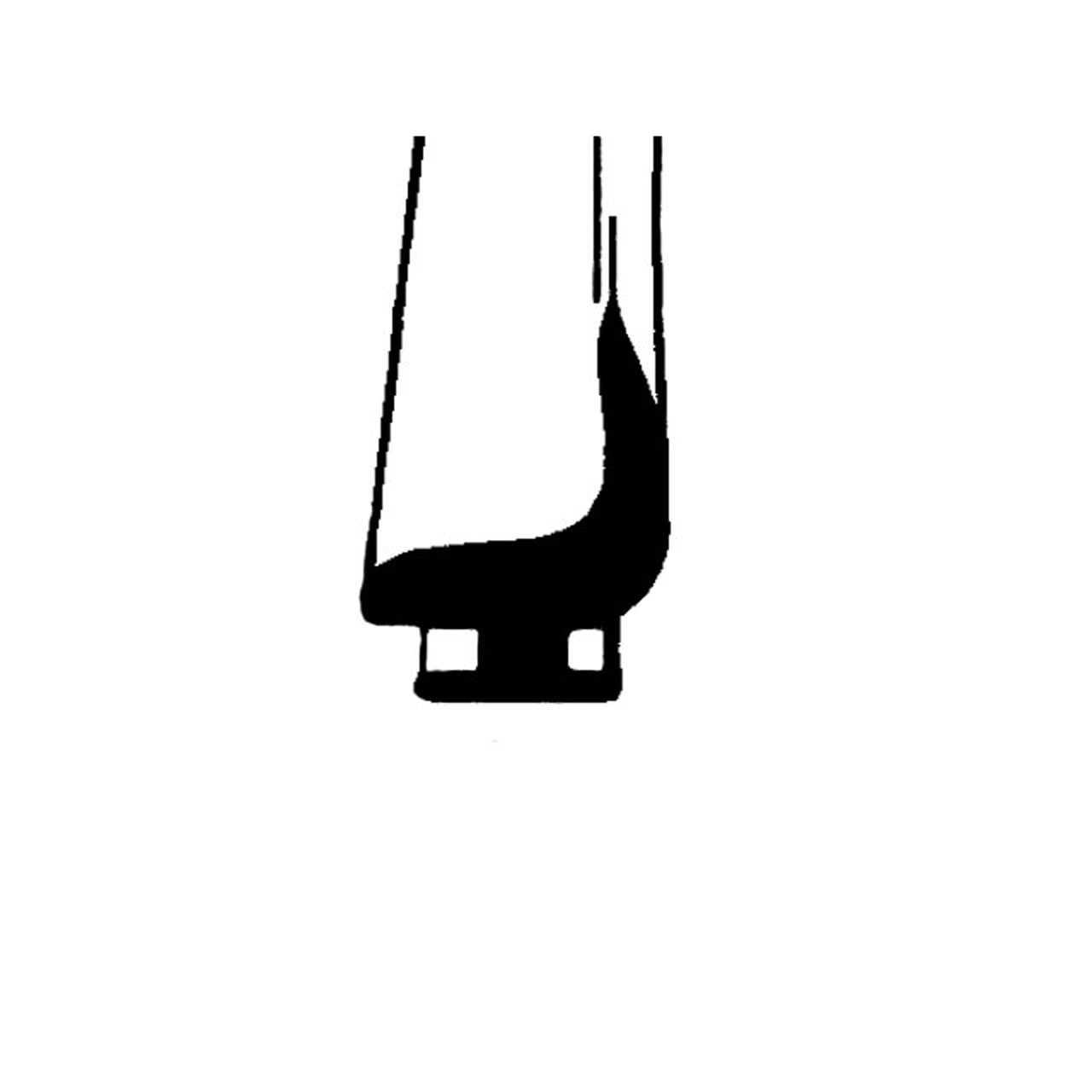 Lp 112-D Door Side Seal Fits In Track Sold By The Foot