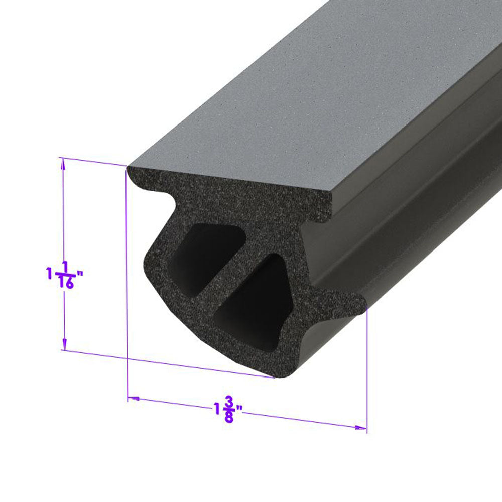 Lp 120-N Roof Rail Seal Sold By The Foot
