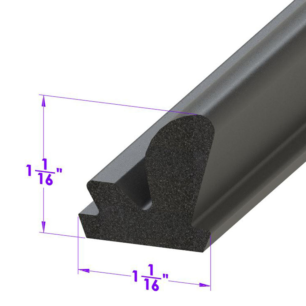 Lp 120 Roof Rail Seal, For Hardtops