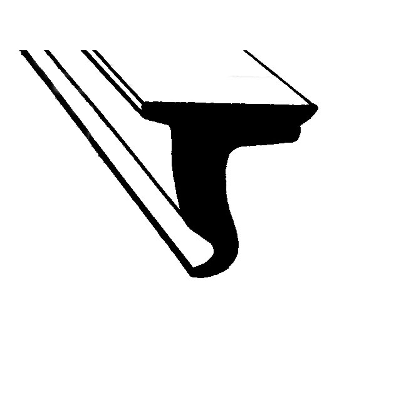 Lp 12-B Convertible Top Rail Seal