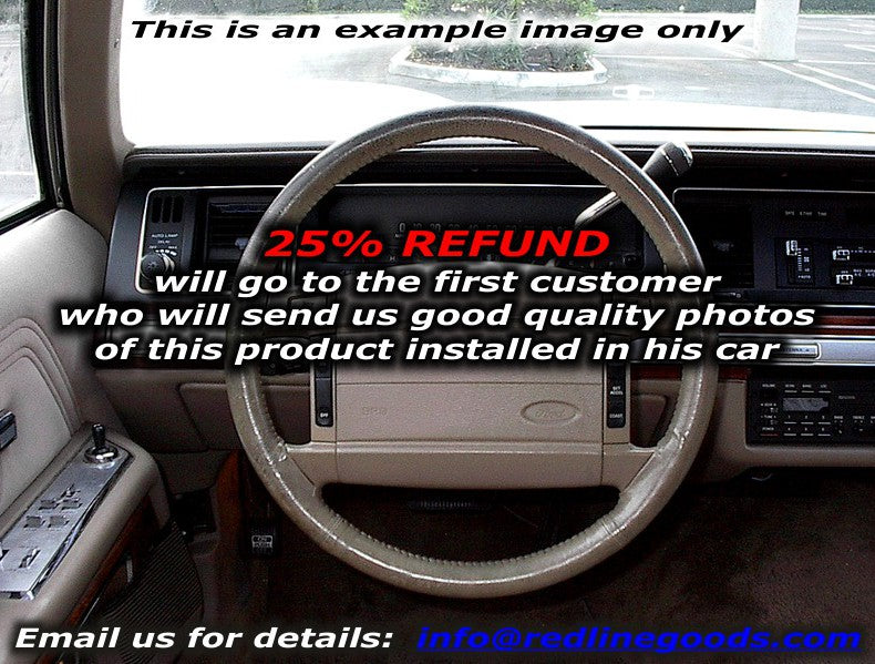 1990-91 Ford Ltd Crown Victoria Steering Wheel Reupholstery Kit