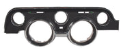 1968-1968 Mustang Black Instrument Cluster Bezel W/Camera Case Finish - CA-MA10513-Classic-Auto-Store-Online