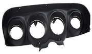 1969-1969 Mustang Black Instrument Cluster Bezel W/Camera Case Finish - CA-MA11449-Classic-Auto-Store-Online