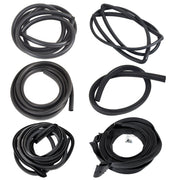 1967-1968 Mustang Fastback Body Weatherstrip Kit - Basic 8 pieces - CA-MA14855-Classic-Auto-Store-Online