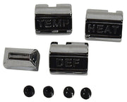 1967-1967 Mustang Heater Control Knobs - W/out Air Conditioning - CA-MA14950-Classic-Auto-Store-Online