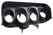1970-1970 Mustang Black Instrument Cluster Bezel W/Camera Case Finish - CA-MA16804-Classic-Auto-Store-Online