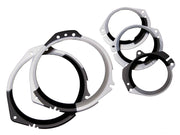 1967-1968 Mustang Instrument Lens Retainer Bezels - 5 piece Set - CA-MA16809-Classic-Auto-Store-Online
