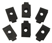 1964-1965 Mustang Instrument Bezel Nuts - 6 Piece - Standard Interior - CA-MA16905-Classic-Auto-Store-Online