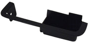 1970-1970 Mustang Deluxe Door Panel Armrest Cup - Black Metal - Right Hand - CA-MA18449-Classic-Auto-Store-Online
